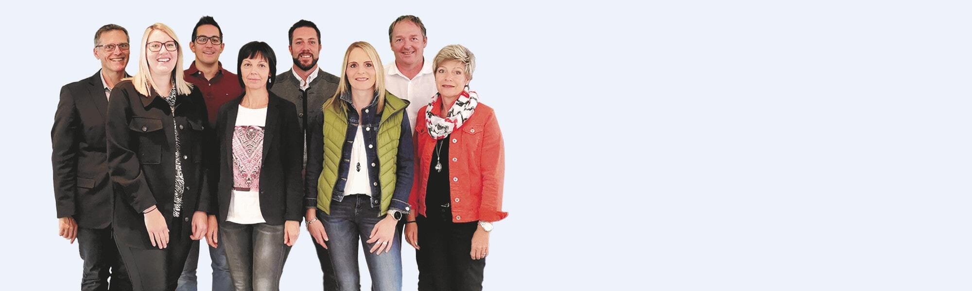 Das Team der UNIQA Generalagentur ​Versicherungsbüro Oberland